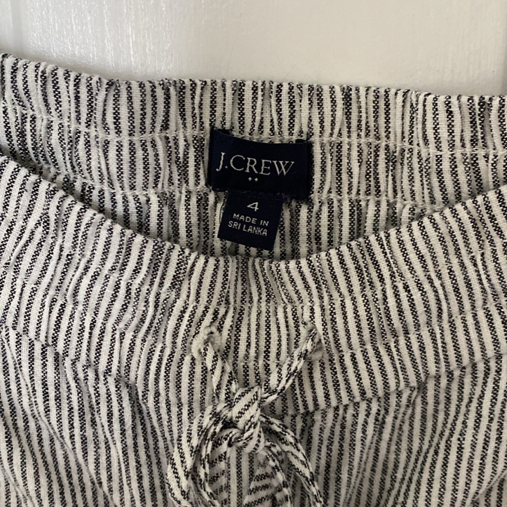 Jcrew Factory Linen-Cotton Pants, Size 4 - Picture 3 of 8